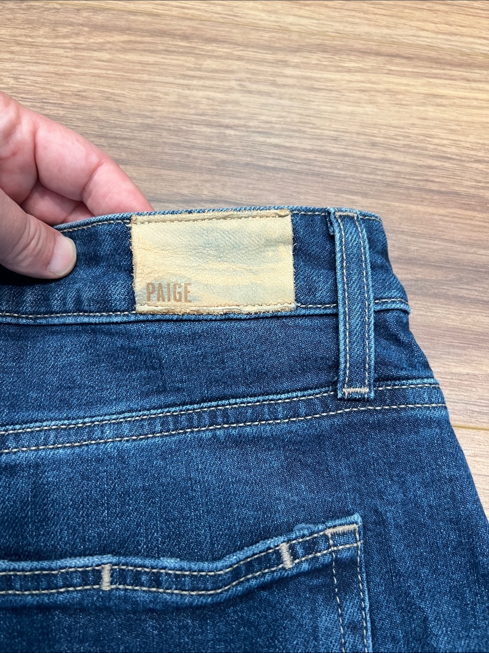 Paige Wide Leg Harper Jeans in Gracie Lou Size 30 - Picture 13 of 14